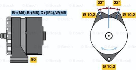 BOSCH 0 120 488 232 - Alternateur cwaw.fr