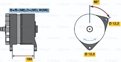 BOSCH 0 120 689 546 - Alternateur cwaw.fr