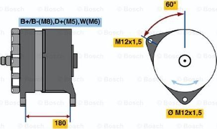 BOSCH 0 120 689 532 - Alternateur cwaw.fr