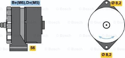 BOSCH 0 120 339 512 - Alternateur cwaw.fr