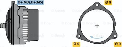 BOSCH 0 123 105 003 - Alternateur cwaw.fr