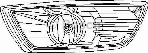 BOSCH 0 305 081 003 - Projecteur antibrouillard cwaw.fr