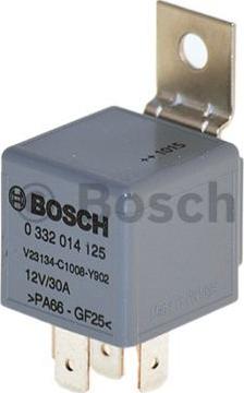 BOSCH 0 332 014 125 - Relais, courant de travail cwaw.fr