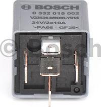 BOSCH 0 332 015 002 - Relais, courant de travail cwaw.fr