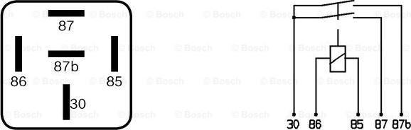 BOSCH 0 332 015 002 - Relais, courant de travail cwaw.fr