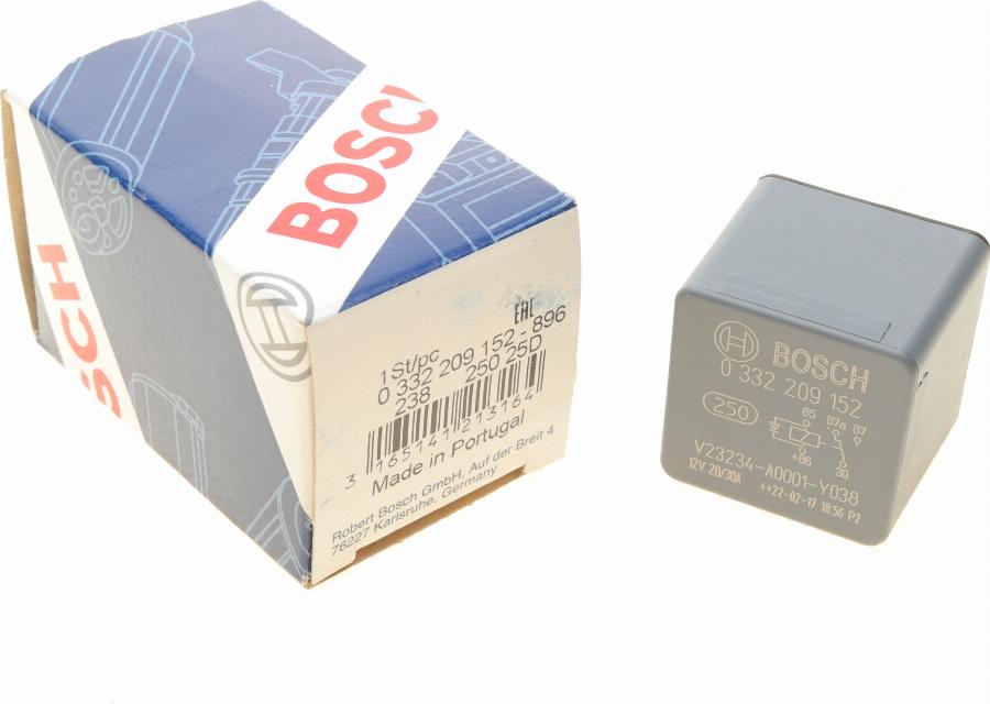 BOSCH 0 332 209 152 - Relais, courant de travail cwaw.fr