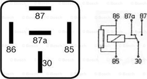 BOSCH 0 332 209 202 - Relais, courant de travail cwaw.fr