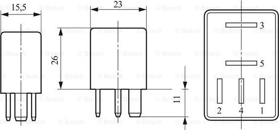 BOSCH 0 332 201 107 - Temporisateur de préchauffage cwaw.fr