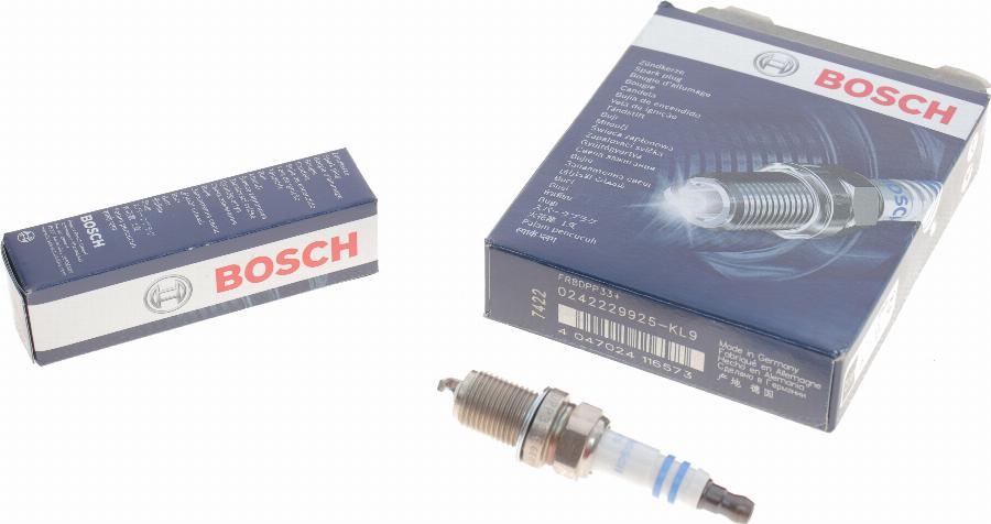 BOSCH 0 242 229 925 - Bougie d'allumage cwaw.fr