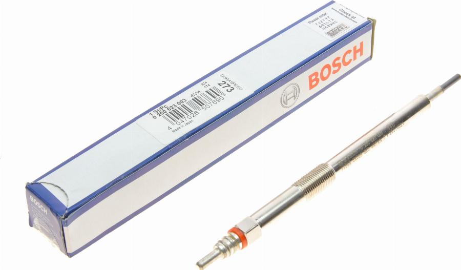 BOSCH 0 250 623 003 - Bougie de préchauffage cwaw.fr