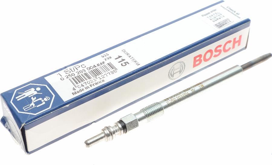 BOSCH 0 250 203 004 - Bougie de préchauffage cwaw.fr