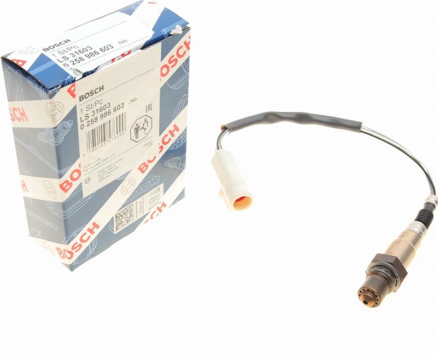 BOSCH 0 258 986 603 - Sonde lambda cwaw.fr