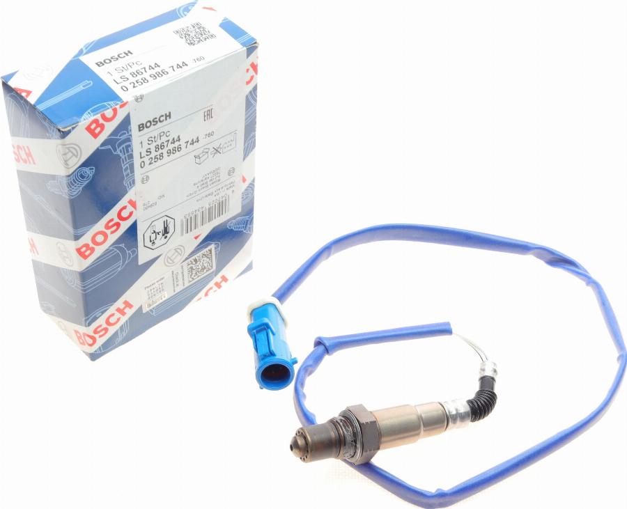 BOSCH 0 258 986 744 - Sonde lambda cwaw.fr