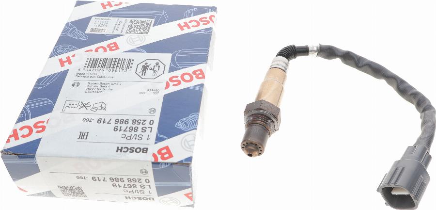 BOSCH 0 258 986 719 - Sonde lambda cwaw.fr