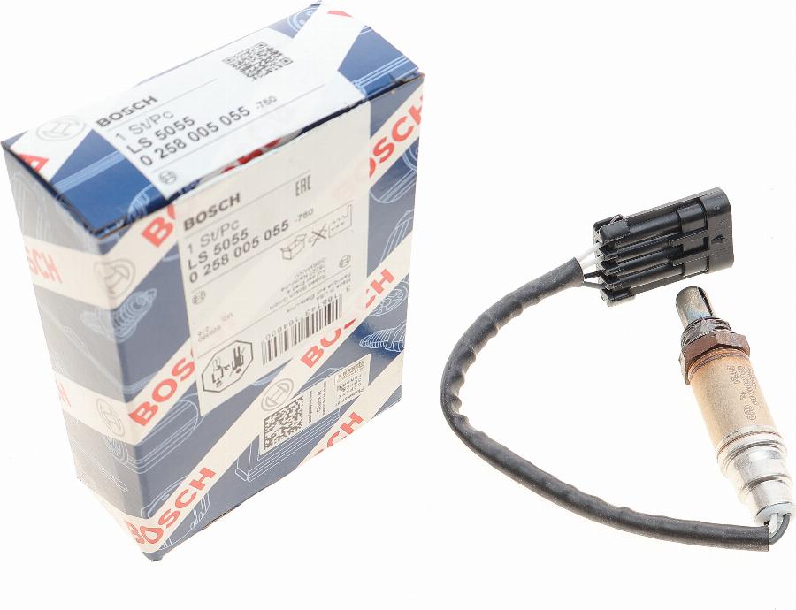 BOSCH 0 258 005 055 - Sonde lambda cwaw.fr