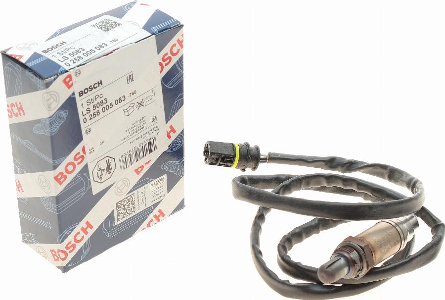 BOSCH 0 258 005 083 - Sonde lambda cwaw.fr