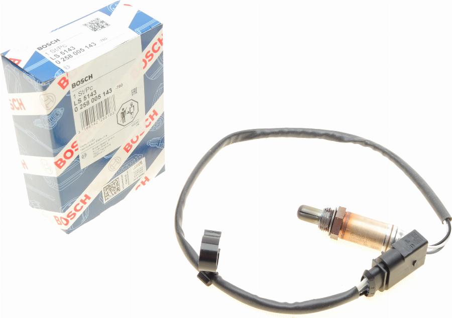 BOSCH 0 258 005 143 - Sonde lambda cwaw.fr