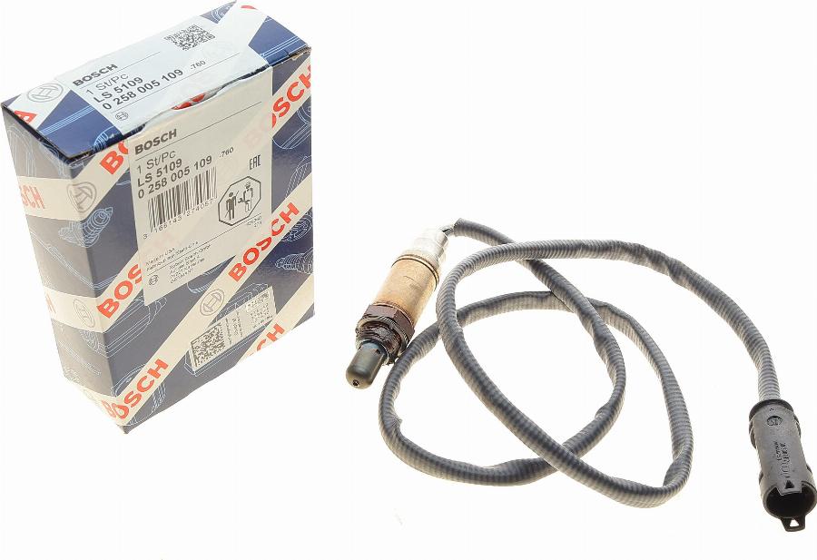 BOSCH 0 258 005 109 - Sonde lambda cwaw.fr