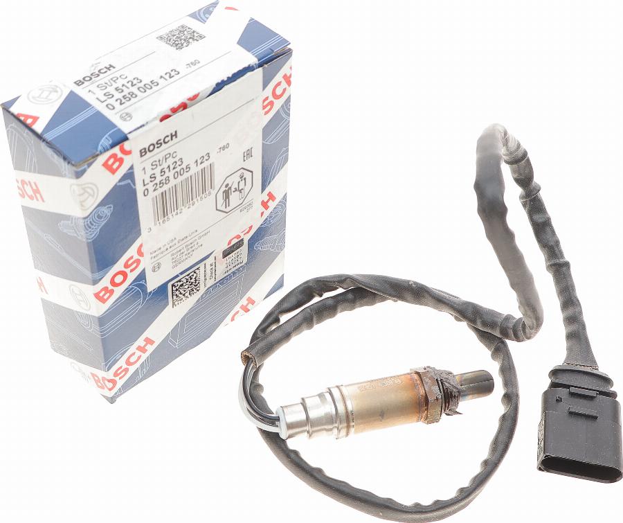 BOSCH 0 258 005 123 - Sonde lambda cwaw.fr