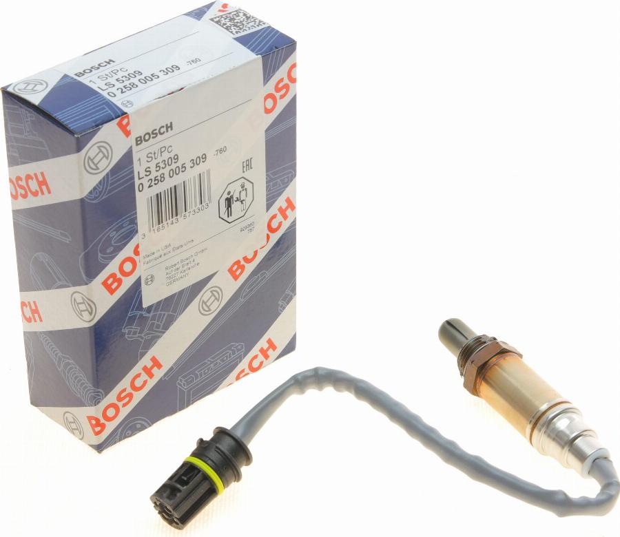 BOSCH 0 258 005 309 - Sonde lambda cwaw.fr