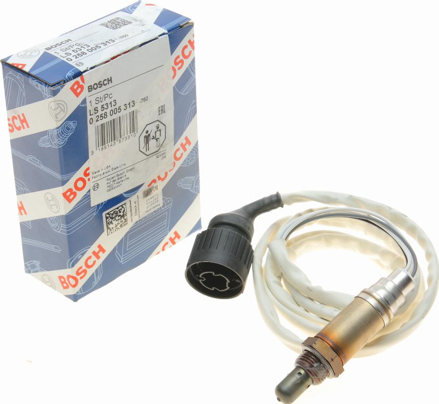 BOSCH 0 258 005 313 - Sonde lambda cwaw.fr