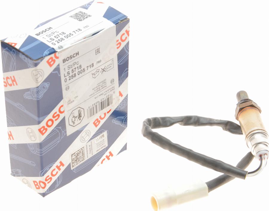 BOSCH 0 258 005 718 - Sonde lambda cwaw.fr