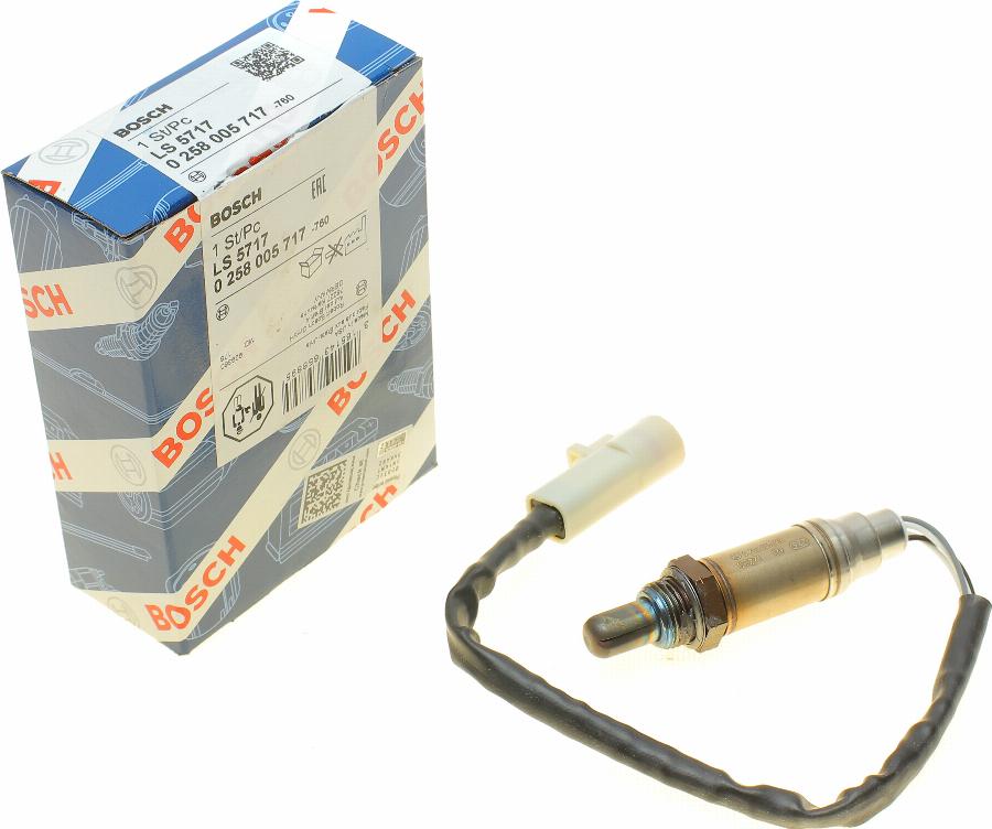 BOSCH 0 258 005 717 - Sonde lambda cwaw.fr