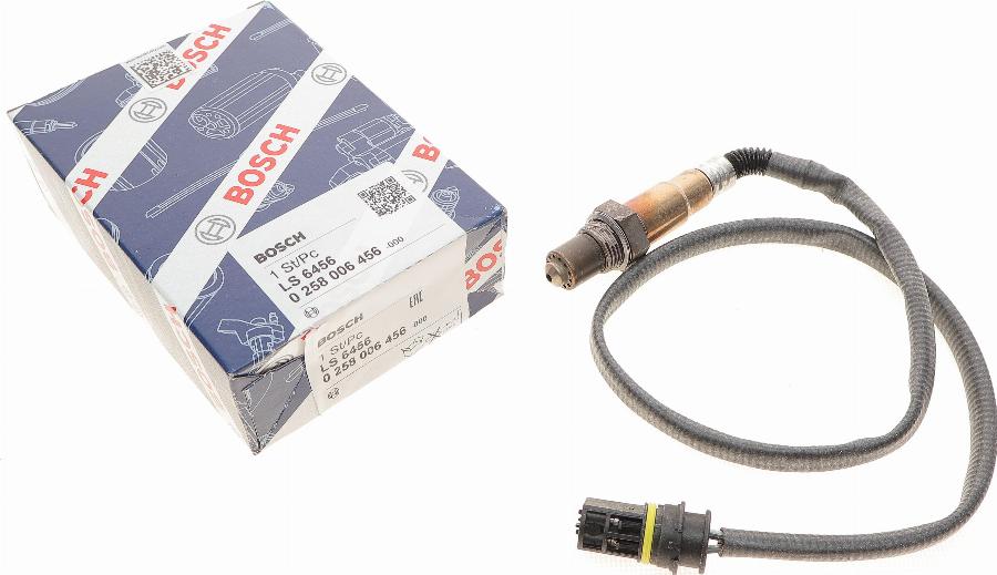 BOSCH 0 258 006 456 - Sonde lambda cwaw.fr