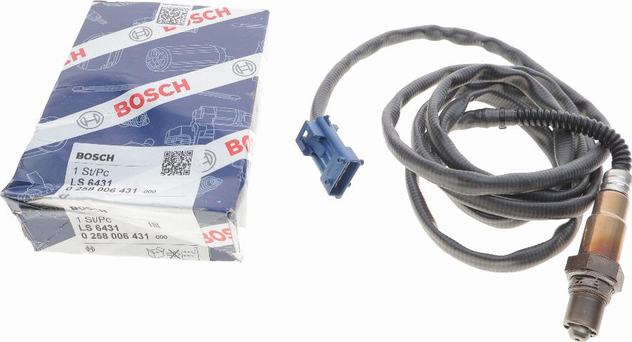 BOSCH 0 258 006 431 - Sonde lambda cwaw.fr