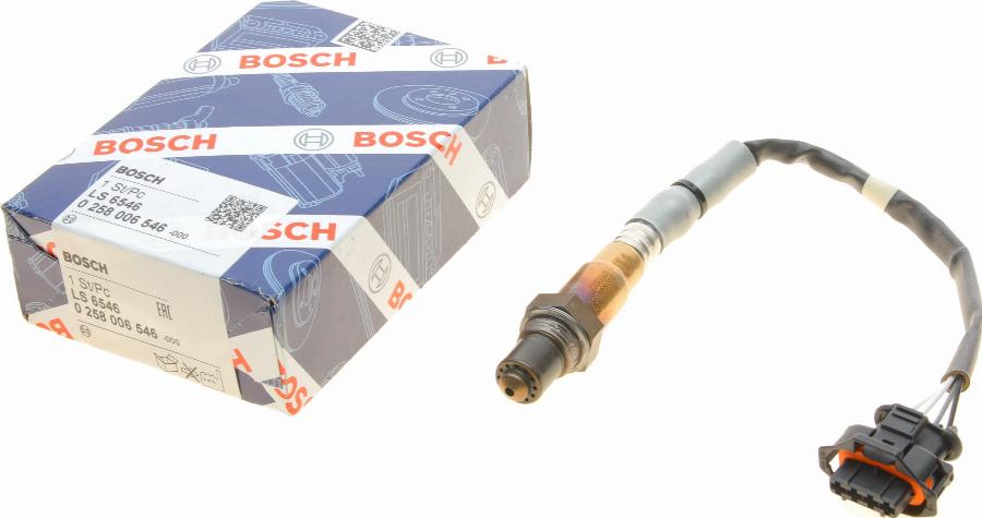 BOSCH 0 258 006 546 - Sonde lambda cwaw.fr