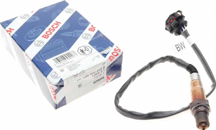 BOSCH 0 258 006 501 - Sonde lambda cwaw.fr