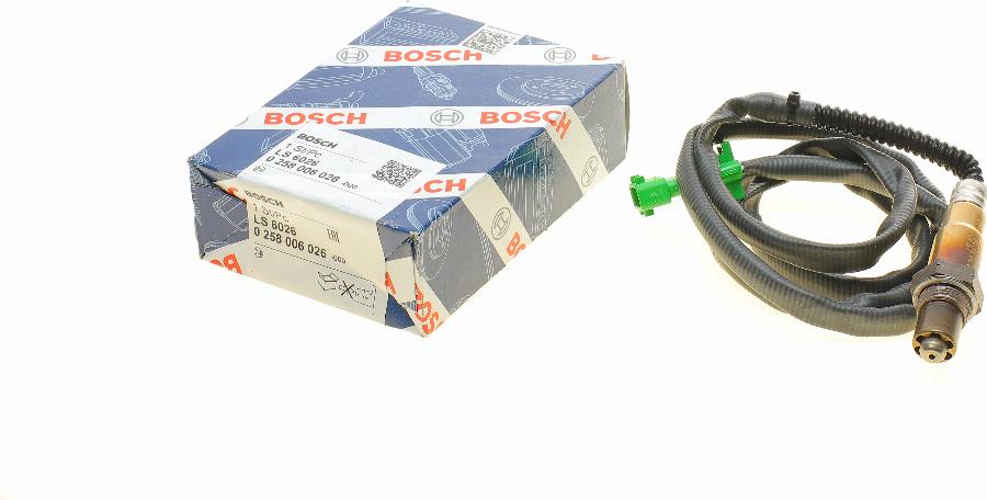 BOSCH 0 258 006 026 - Sonde lambda cwaw.fr