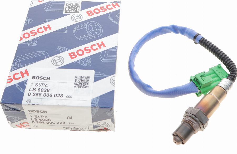 BOSCH 0 258 006 028 - Sonde lambda cwaw.fr