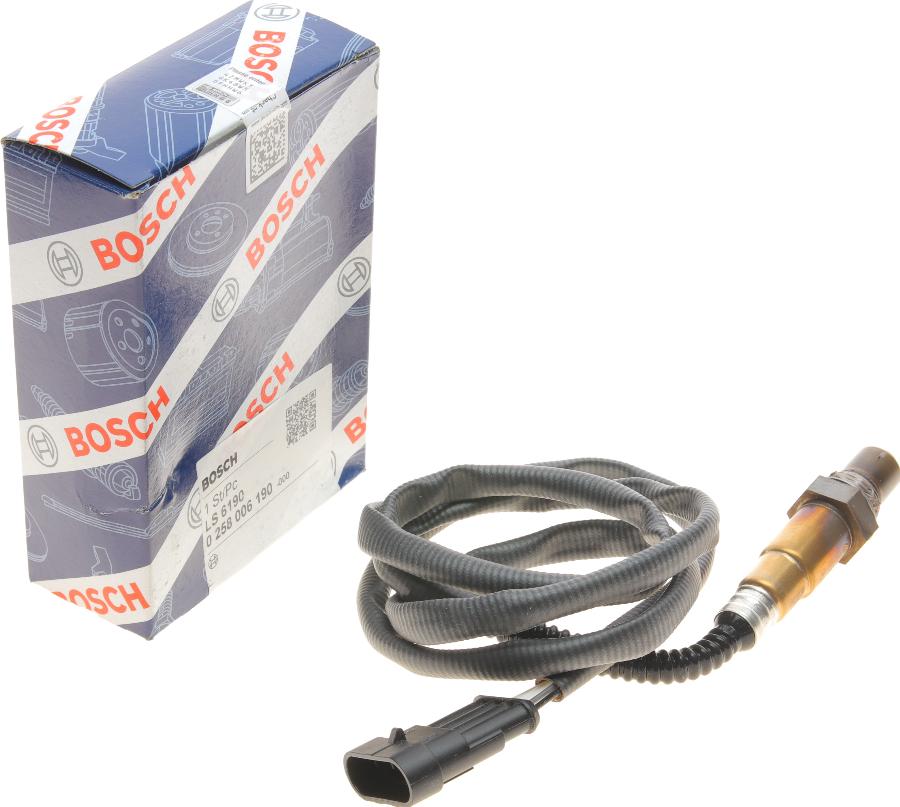 BOSCH 0258006190 - Sonde lambda cwaw.fr