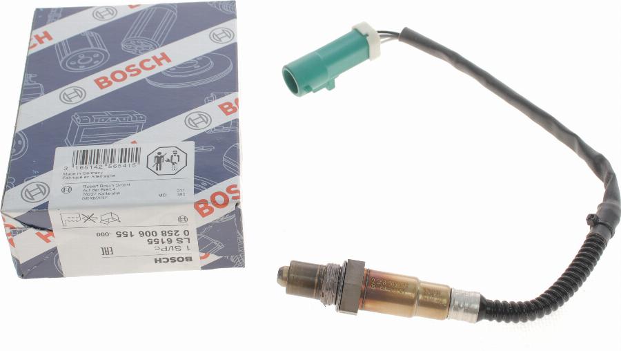 BOSCH 0 258 006 155 - Sonde lambda cwaw.fr