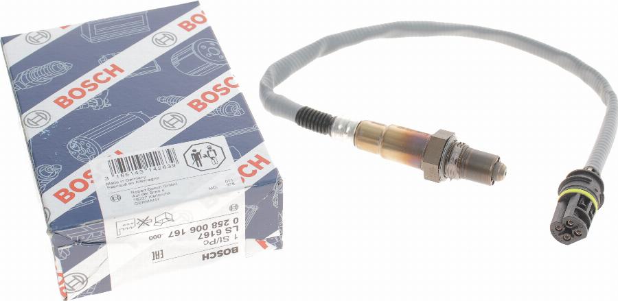 BOSCH 0 258 006 167 - Sonde lambda cwaw.fr