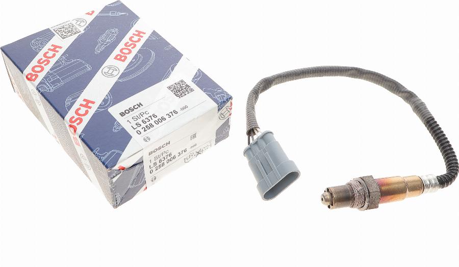 BOSCH 0258006376 - Sonde lambda cwaw.fr