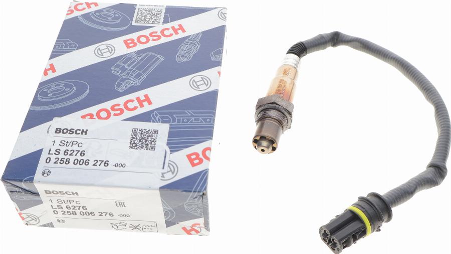 BOSCH 0 258 006 276 - Sonde lambda cwaw.fr