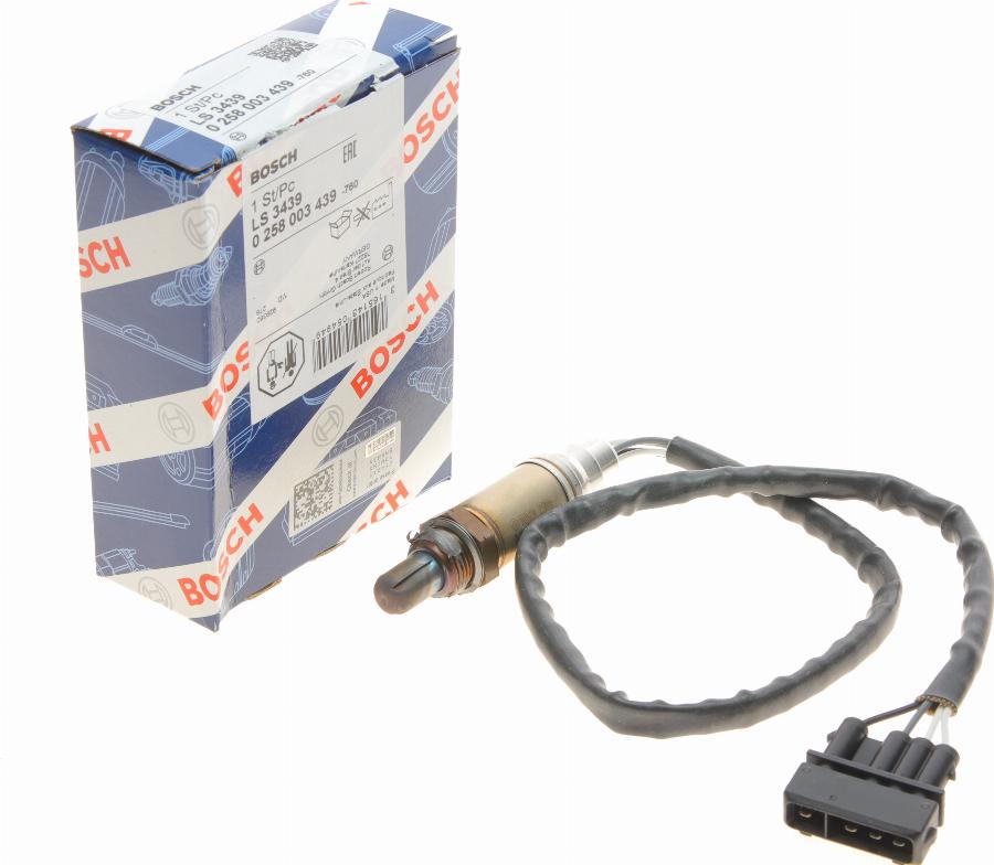 BOSCH 0 258 003 439 - Sonde lambda cwaw.fr