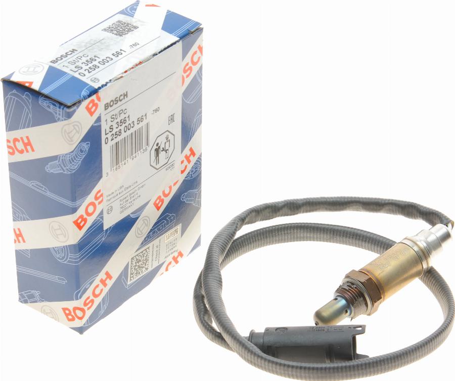 BOSCH 0 258 003 561 - Sonde lambda cwaw.fr