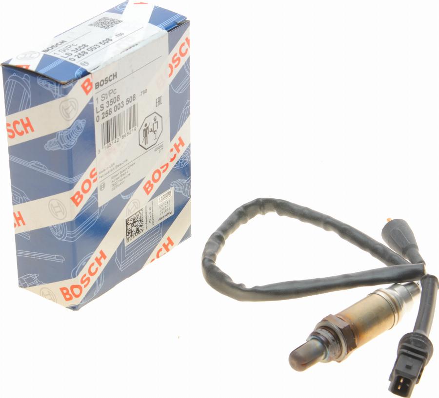 BOSCH 0 258 003 508 - Sonde lambda cwaw.fr