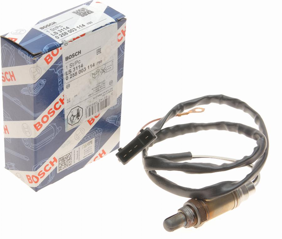 BOSCH 0 258 003 114 - Sonde lambda cwaw.fr