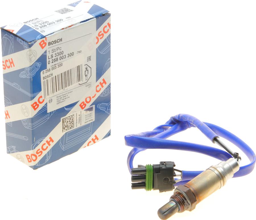 BOSCH 0 258 003 300 - Sonde lambda cwaw.fr