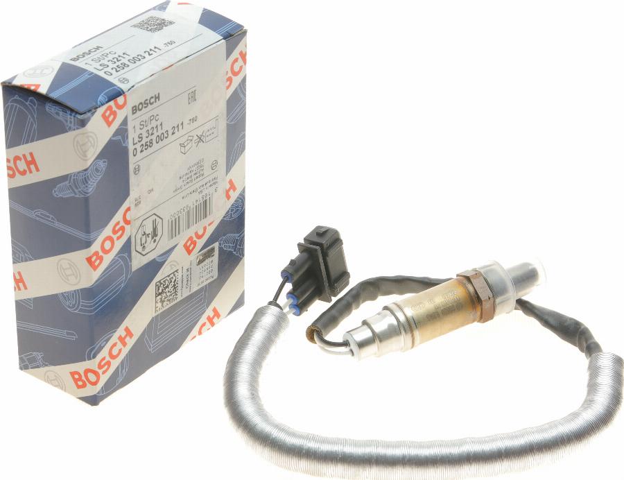 BOSCH 0 258 003 211 - Sonde lambda cwaw.fr