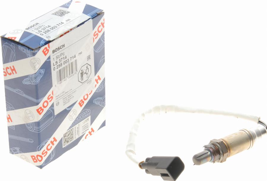 BOSCH 0 258 003 714 - Sonde lambda cwaw.fr