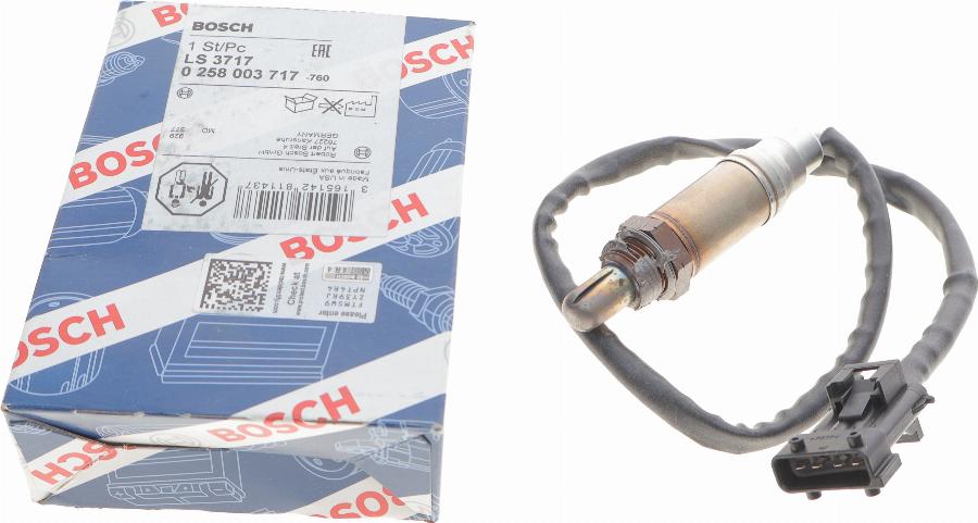 BOSCH 0 258 003 717 - Sonde lambda cwaw.fr