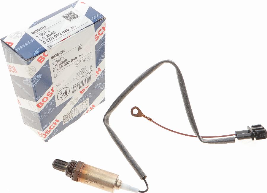 BOSCH 0 258 002 040 - Sonde lambda cwaw.fr