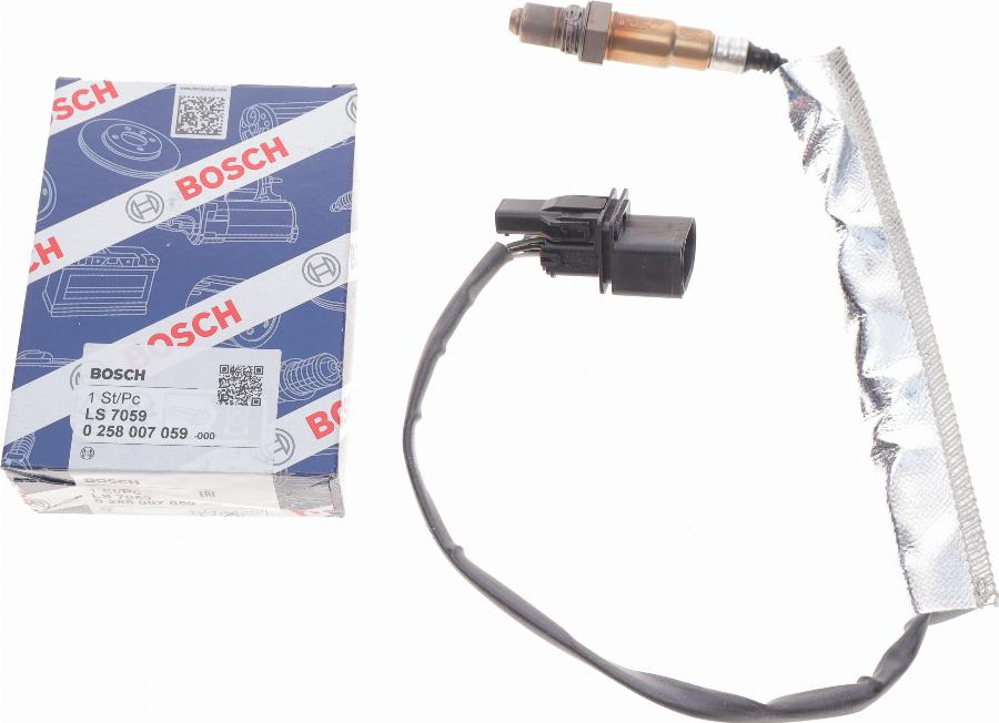 BOSCH 0 258 007 059 - Sonde lambda cwaw.fr