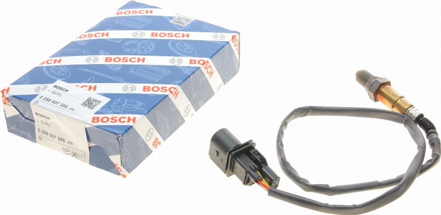 BOSCH 0 258 007 355 - Sonde lambda cwaw.fr