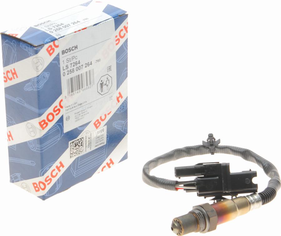 BOSCH 0 258 007 264 - Sonde lambda cwaw.fr